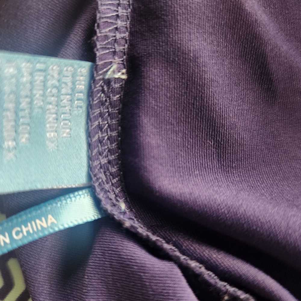 J McLaughlin Blue And Green Skort; Size Large - Picture 12 of 12